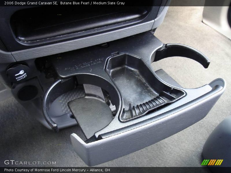 Butane Blue Pearl / Medium Slate Gray 2006 Dodge Grand Caravan SE