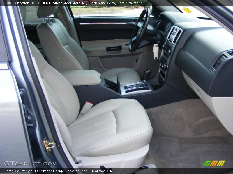 Silver Steel Metallic / Dark Slate Gray/Light Graystone 2006 Chrysler 300 C HEMI