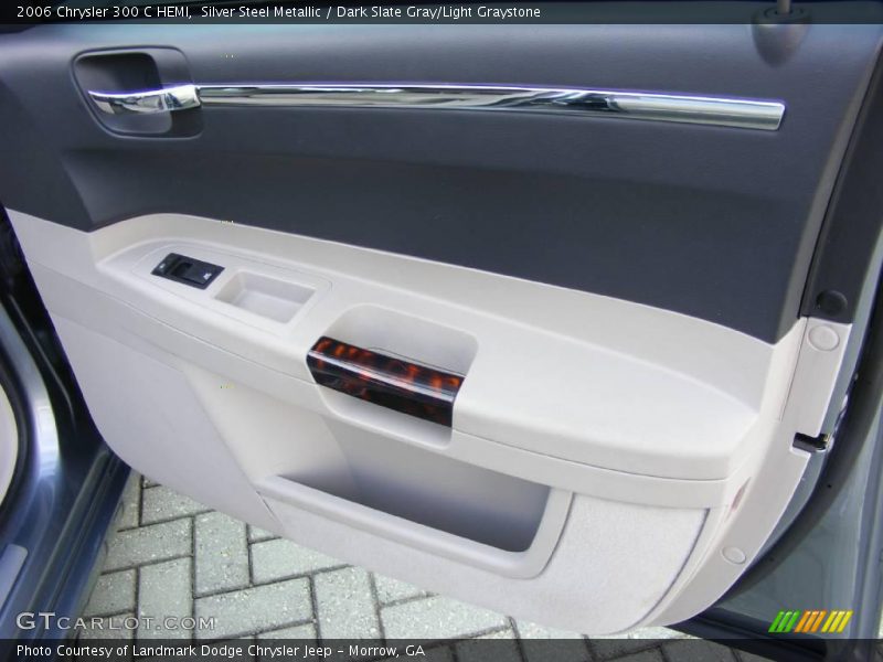 Silver Steel Metallic / Dark Slate Gray/Light Graystone 2006 Chrysler 300 C HEMI