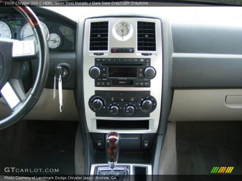 Silver Steel Metallic / Dark Slate Gray/Light Graystone 2006 Chrysler 300 C HEMI