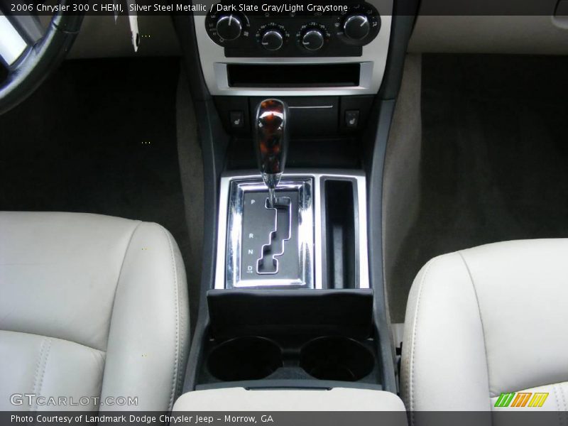 Silver Steel Metallic / Dark Slate Gray/Light Graystone 2006 Chrysler 300 C HEMI