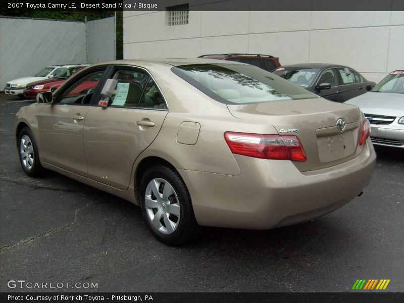 Desert Sand Mica / Bisque 2007 Toyota Camry LE