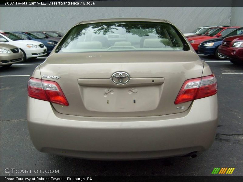 Desert Sand Mica / Bisque 2007 Toyota Camry LE