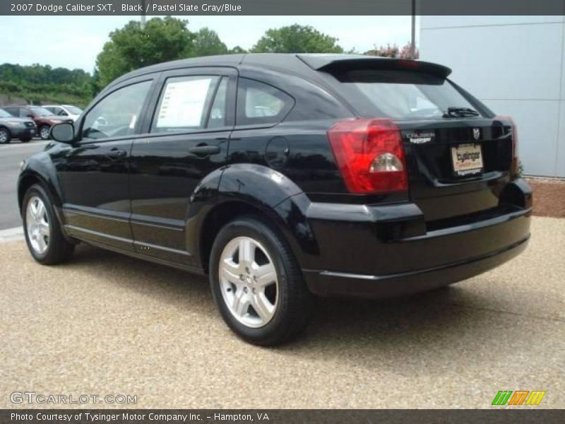 Black / Pastel Slate Gray/Blue 2007 Dodge Caliber SXT