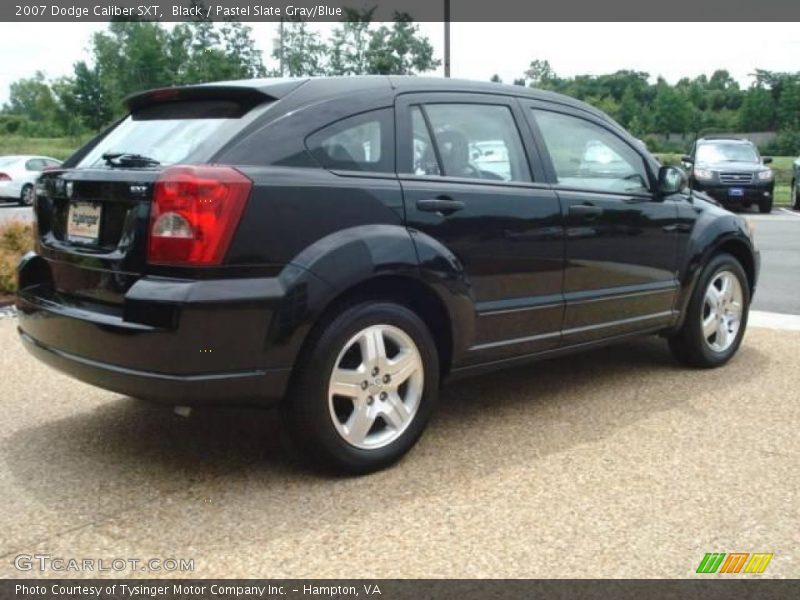 Black / Pastel Slate Gray/Blue 2007 Dodge Caliber SXT