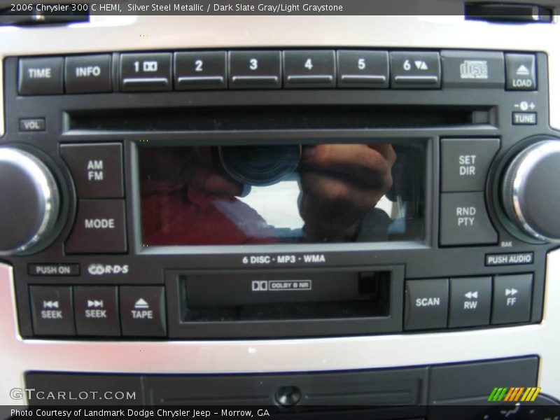 Silver Steel Metallic / Dark Slate Gray/Light Graystone 2006 Chrysler 300 C HEMI