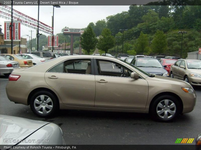 Desert Sand Mica / Bisque 2007 Toyota Camry LE