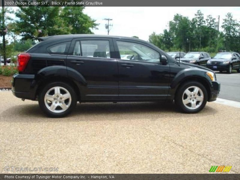 Black / Pastel Slate Gray/Blue 2007 Dodge Caliber SXT