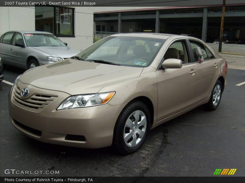 Desert Sand Mica / Bisque 2007 Toyota Camry LE