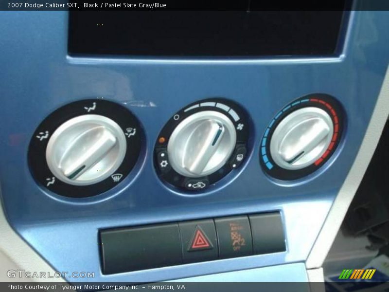 Black / Pastel Slate Gray/Blue 2007 Dodge Caliber SXT