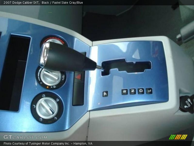 Black / Pastel Slate Gray/Blue 2007 Dodge Caliber SXT