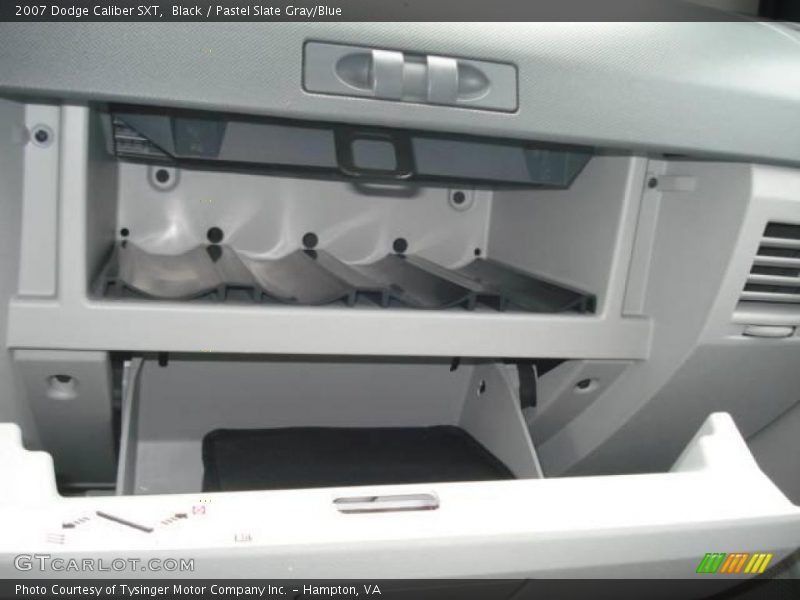Black / Pastel Slate Gray/Blue 2007 Dodge Caliber SXT