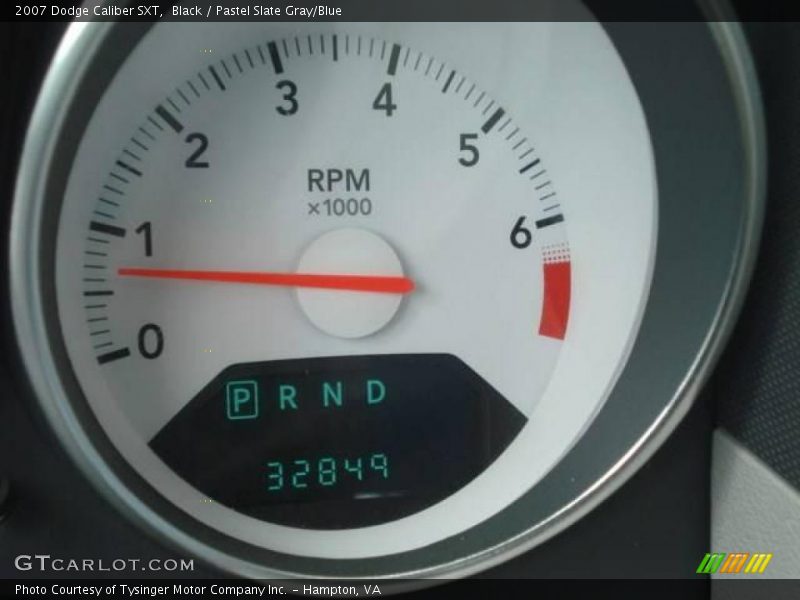 Black / Pastel Slate Gray/Blue 2007 Dodge Caliber SXT