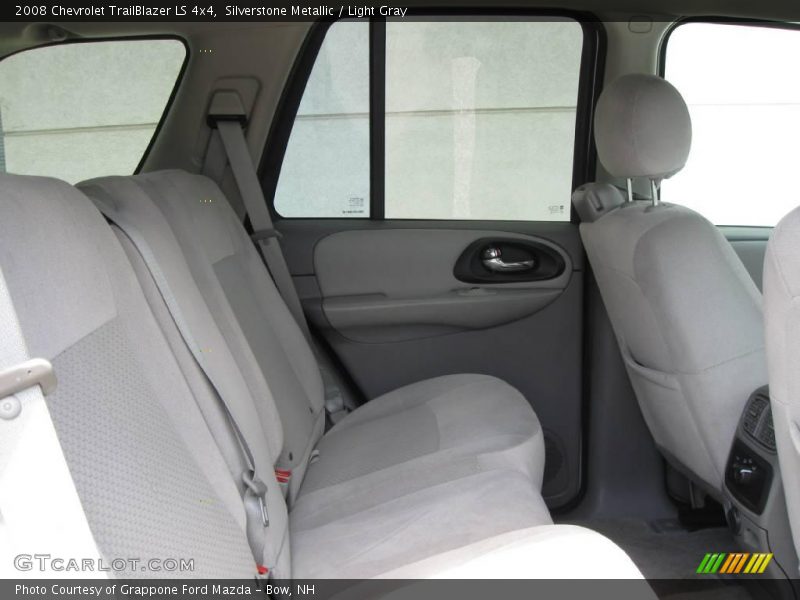 Silverstone Metallic / Light Gray 2008 Chevrolet TrailBlazer LS 4x4