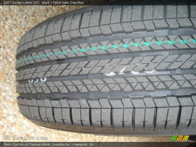 Black / Pastel Slate Gray/Blue 2007 Dodge Caliber SXT