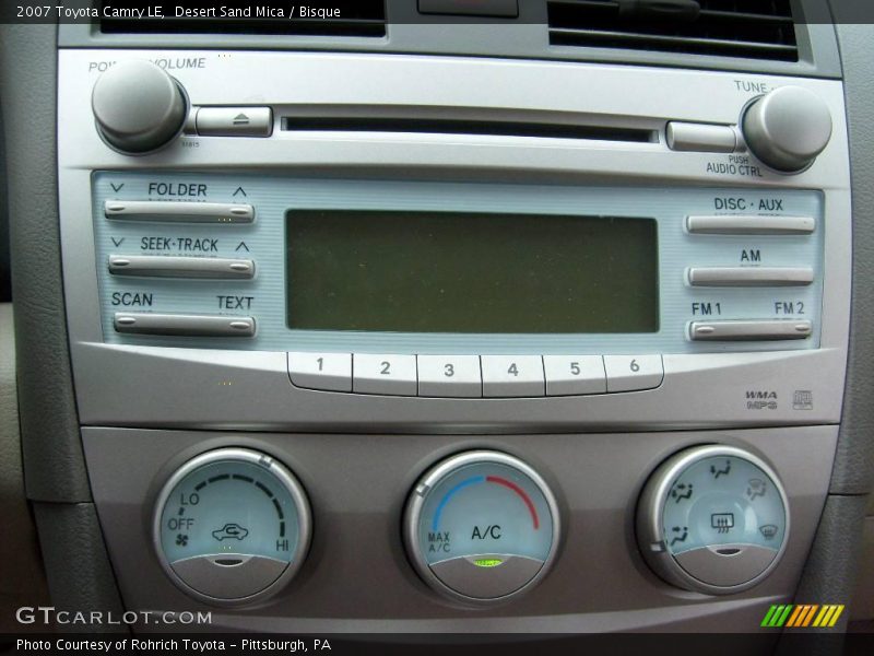 Desert Sand Mica / Bisque 2007 Toyota Camry LE