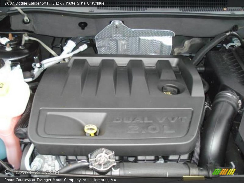 Black / Pastel Slate Gray/Blue 2007 Dodge Caliber SXT