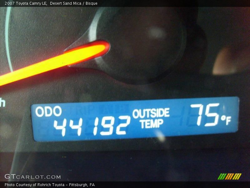 Desert Sand Mica / Bisque 2007 Toyota Camry LE