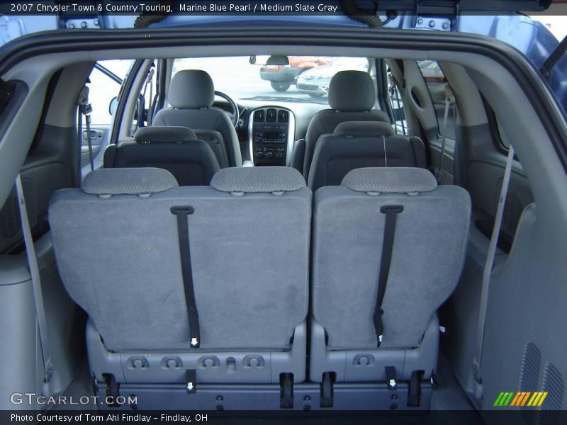 Marine Blue Pearl / Medium Slate Gray 2007 Chrysler Town & Country Touring