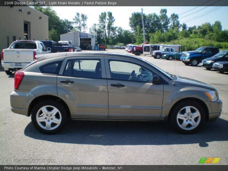 Light Khaki Metallic / Pastel Pebble Beige 2008 Dodge Caliber SXT