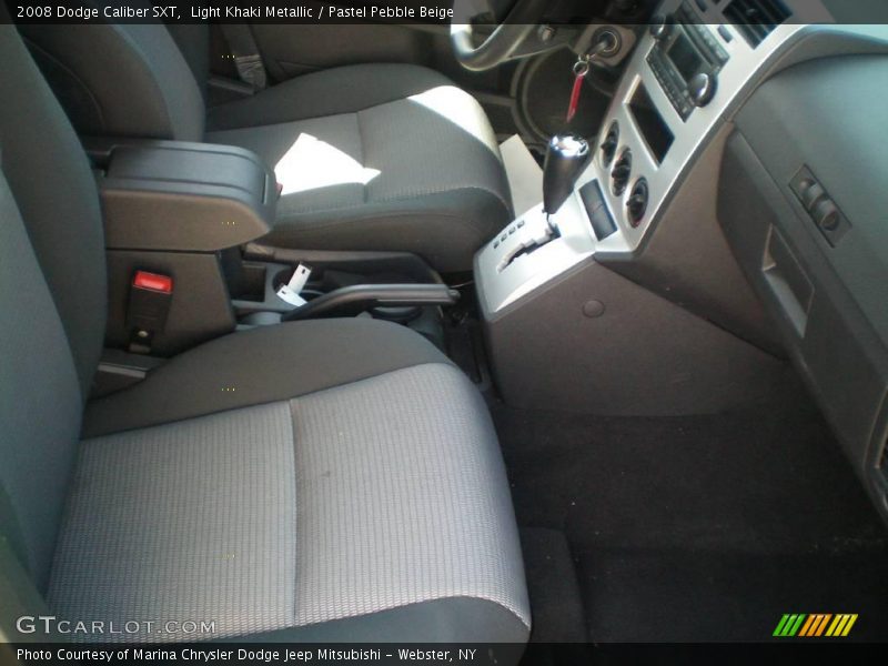 Light Khaki Metallic / Pastel Pebble Beige 2008 Dodge Caliber SXT