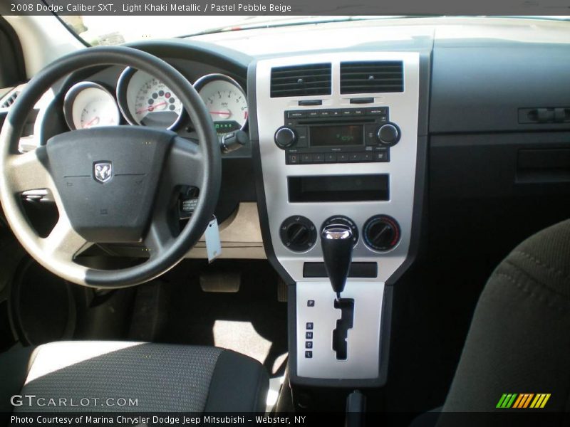 Light Khaki Metallic / Pastel Pebble Beige 2008 Dodge Caliber SXT