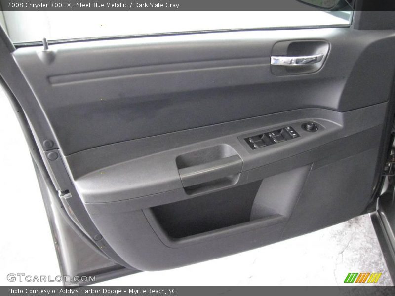Steel Blue Metallic / Dark Slate Gray 2008 Chrysler 300 LX
