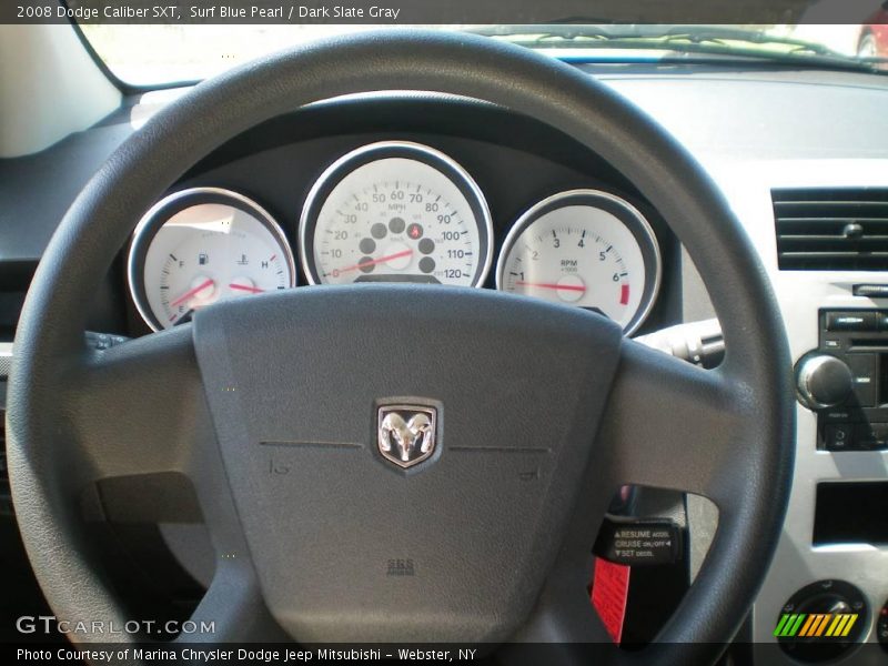 Surf Blue Pearl / Dark Slate Gray 2008 Dodge Caliber SXT