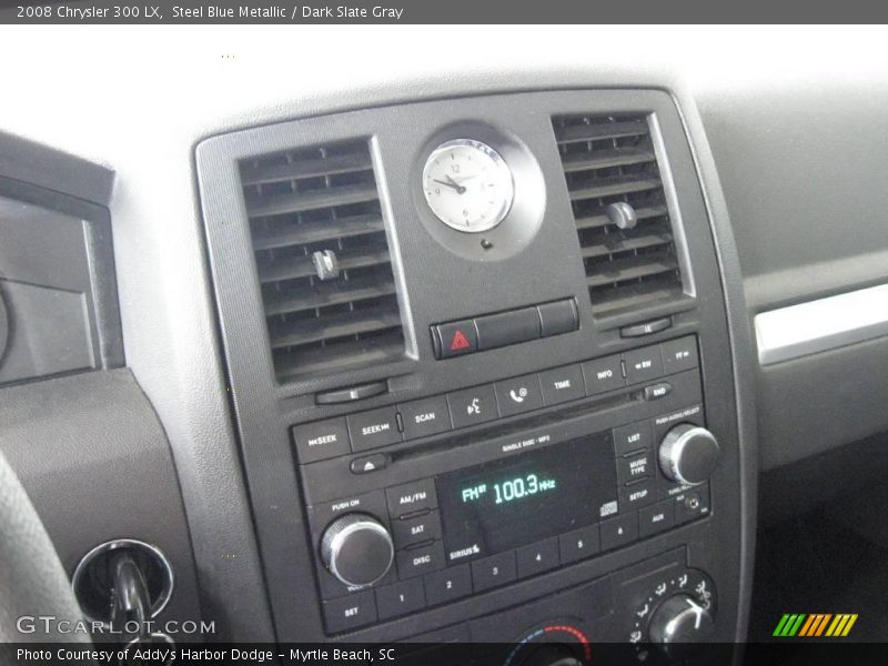 Steel Blue Metallic / Dark Slate Gray 2008 Chrysler 300 LX