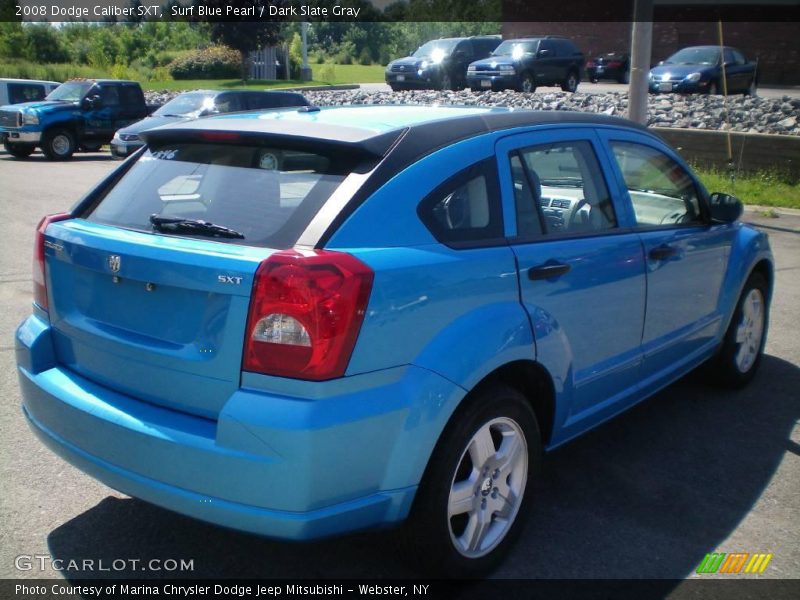 Surf Blue Pearl / Dark Slate Gray 2008 Dodge Caliber SXT