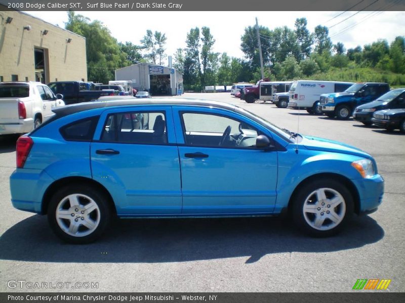 Surf Blue Pearl / Dark Slate Gray 2008 Dodge Caliber SXT