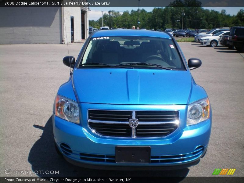 Surf Blue Pearl / Dark Slate Gray 2008 Dodge Caliber SXT