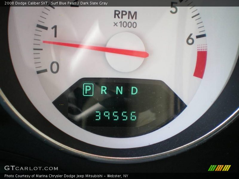 Surf Blue Pearl / Dark Slate Gray 2008 Dodge Caliber SXT