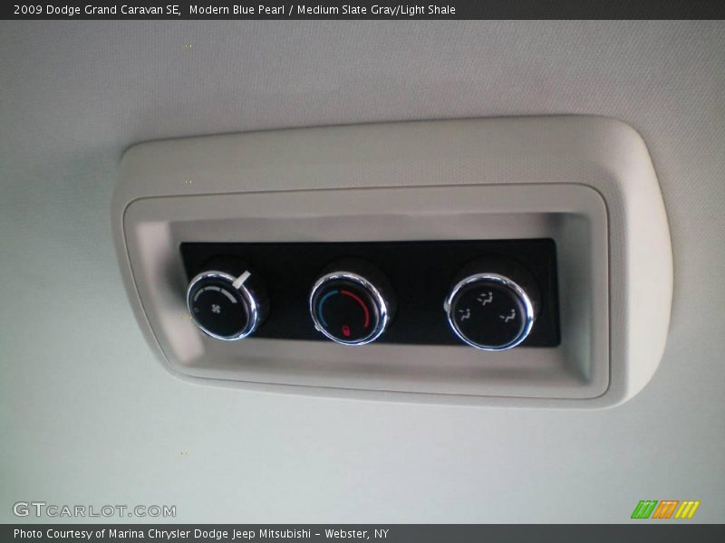 Modern Blue Pearl / Medium Slate Gray/Light Shale 2009 Dodge Grand Caravan SE