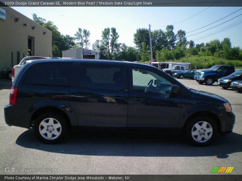 Modern Blue Pearl / Medium Slate Gray/Light Shale 2009 Dodge Grand Caravan SE
