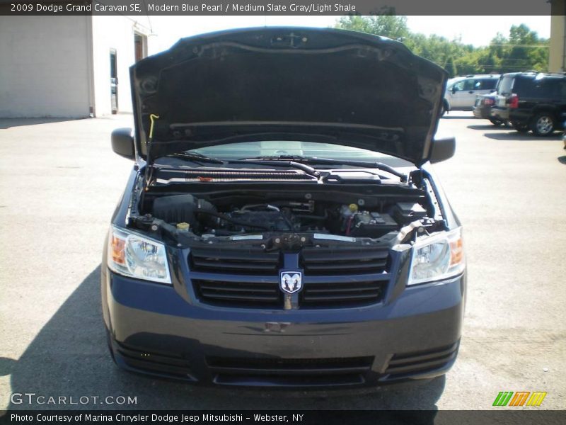Modern Blue Pearl / Medium Slate Gray/Light Shale 2009 Dodge Grand Caravan SE