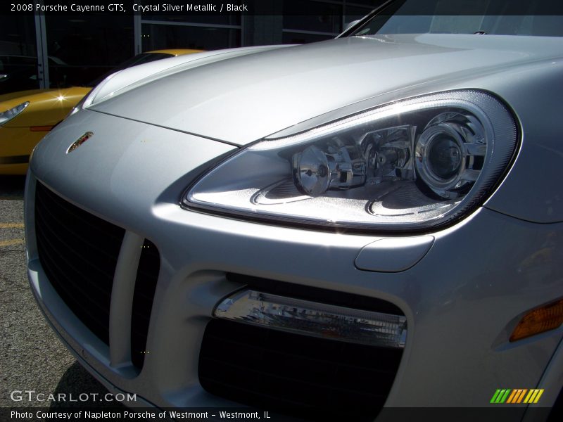 Crystal Silver Metallic / Black 2008 Porsche Cayenne GTS