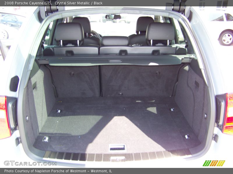 Crystal Silver Metallic / Black 2008 Porsche Cayenne GTS