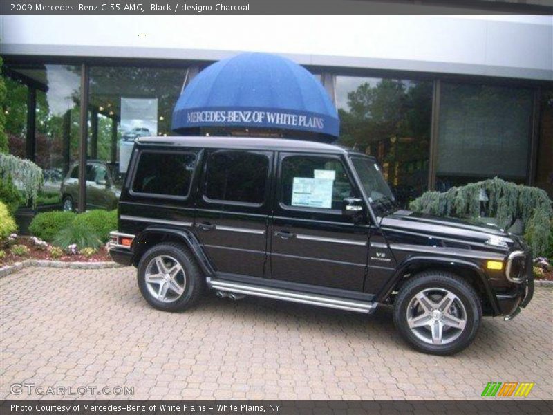 Black / designo Charcoal 2009 Mercedes-Benz G 55 AMG