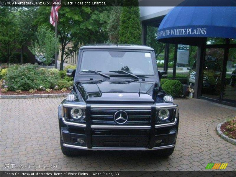 Black / designo Charcoal 2009 Mercedes-Benz G 55 AMG