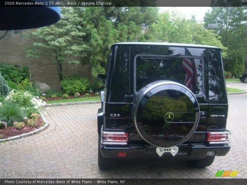 Black / designo Charcoal 2009 Mercedes-Benz G 55 AMG