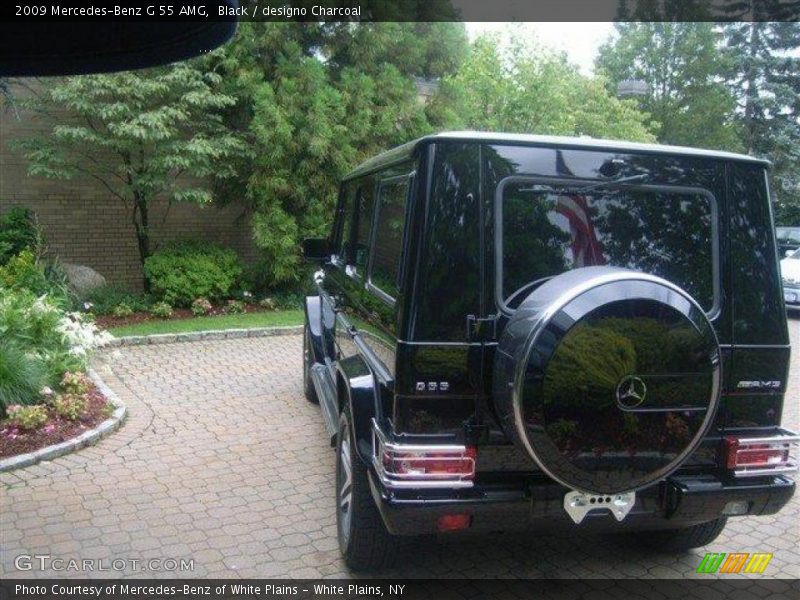 Black / designo Charcoal 2009 Mercedes-Benz G 55 AMG