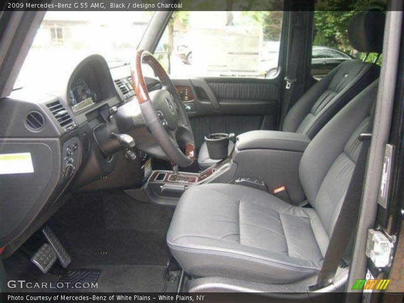 Black / designo Charcoal 2009 Mercedes-Benz G 55 AMG