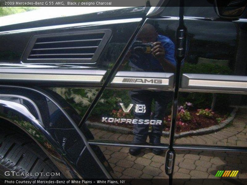 Black / designo Charcoal 2009 Mercedes-Benz G 55 AMG