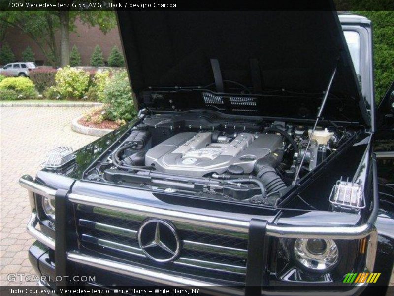 Black / designo Charcoal 2009 Mercedes-Benz G 55 AMG