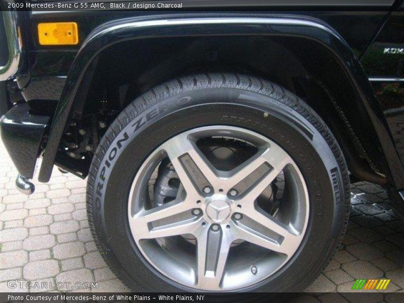 Black / designo Charcoal 2009 Mercedes-Benz G 55 AMG