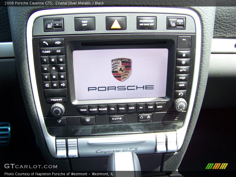 Crystal Silver Metallic / Black 2008 Porsche Cayenne GTS