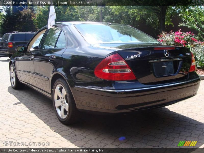 Black / Stone 2006 Mercedes-Benz E 500 4Matic Sedan