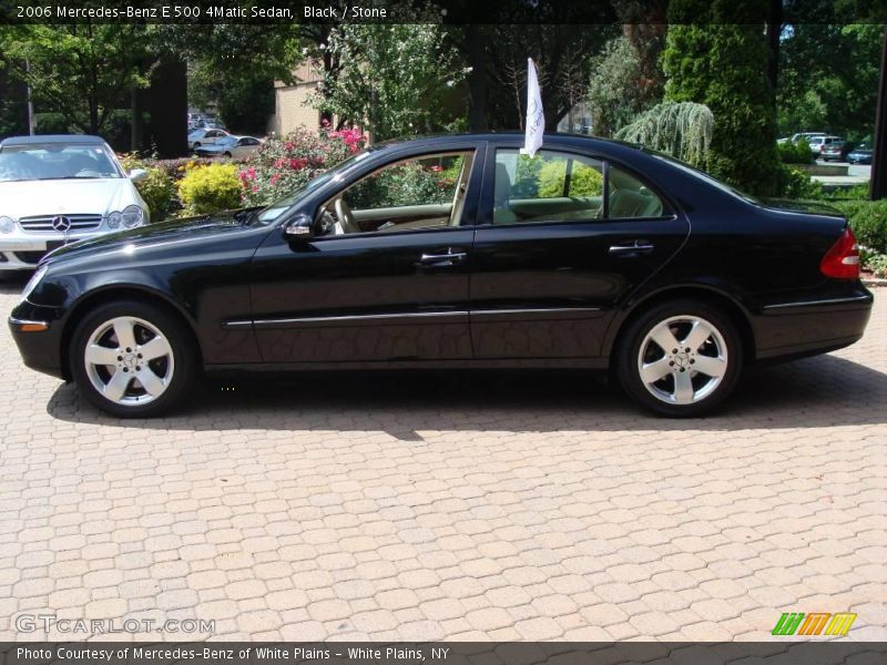 Black / Stone 2006 Mercedes-Benz E 500 4Matic Sedan