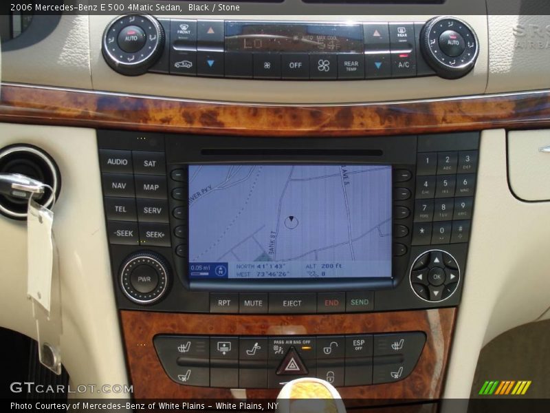 Black / Stone 2006 Mercedes-Benz E 500 4Matic Sedan